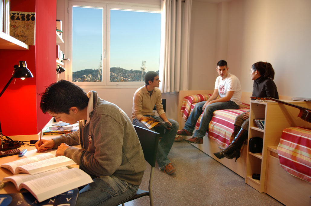 Agora Bcn. Residencia Universitaria Internacional Daire Barselona Dış mekan fotoğraf